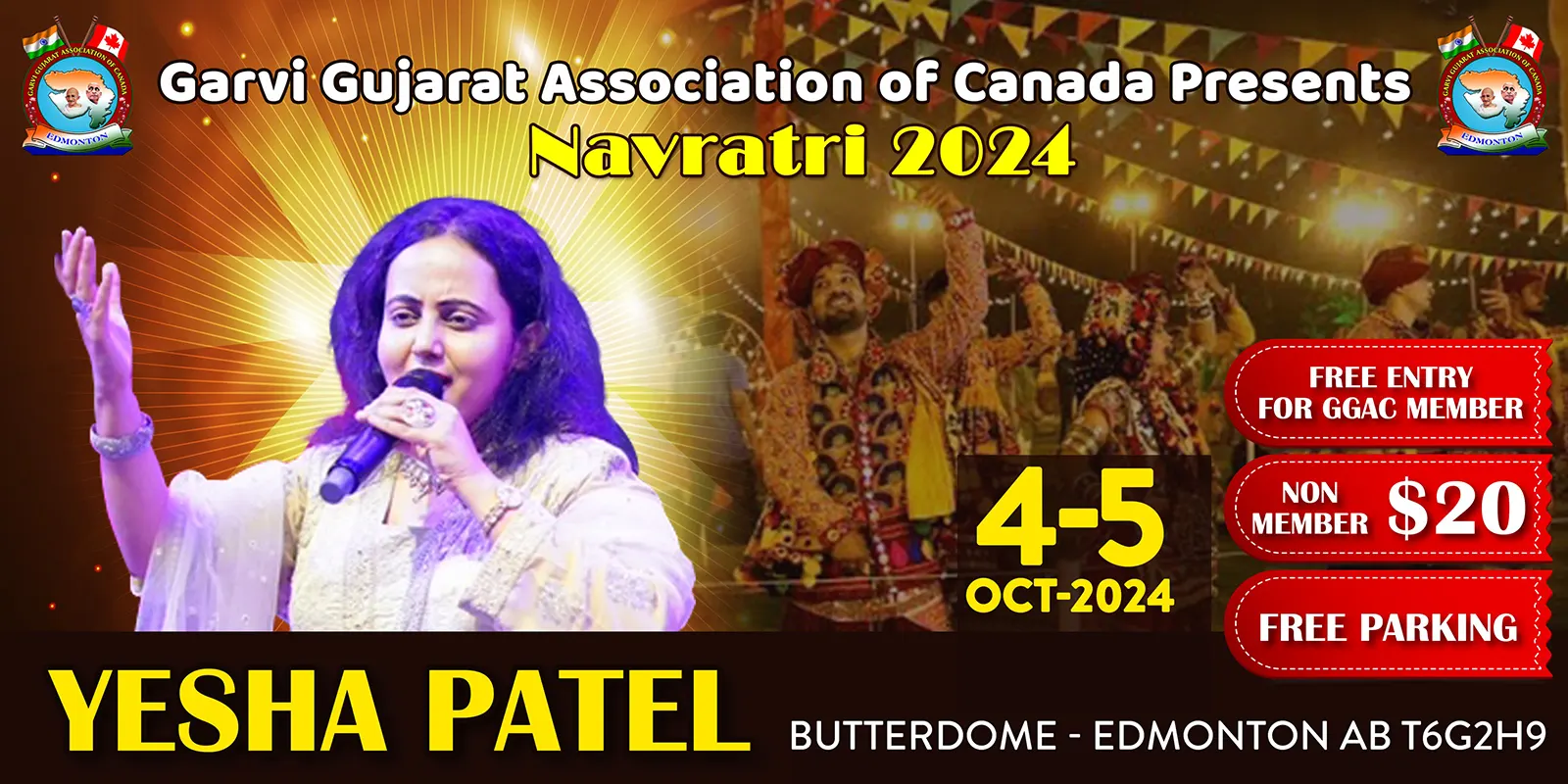 Navratri with Yesha Patel